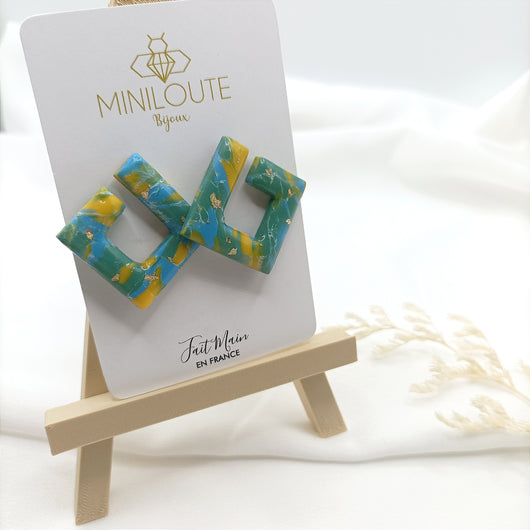 Nelïo Jaune Bleu Vert
