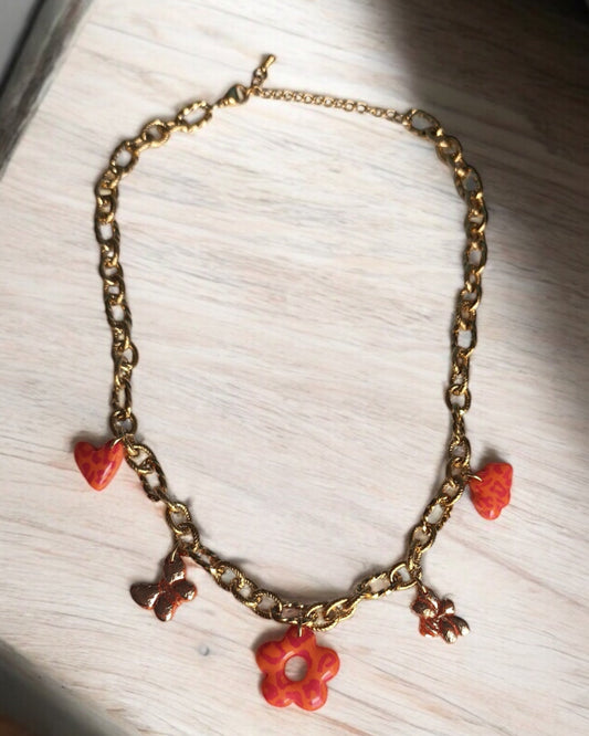 Charmelita Orange/Magenta
