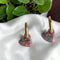 Petits Cœurs marbrés Rose Bleu & Or
