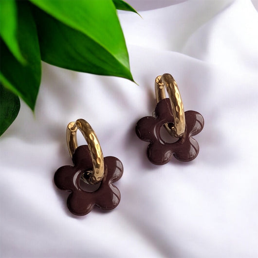 Fleurs Unies Marrons