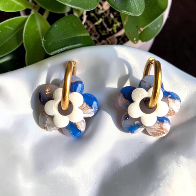 Dupla Bleu & Blanc nacré