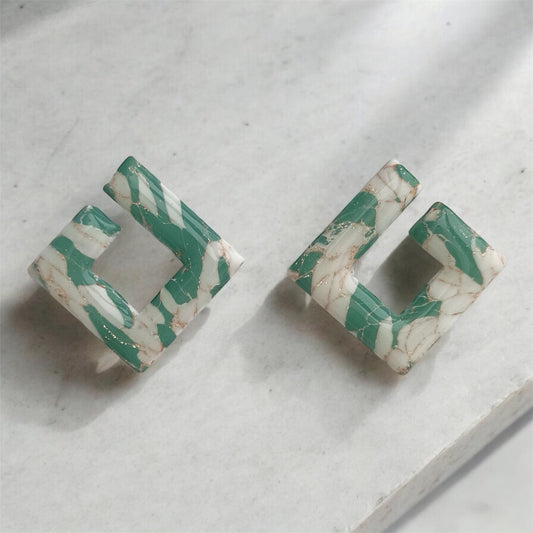 Nelïo Turquoise et Blanc